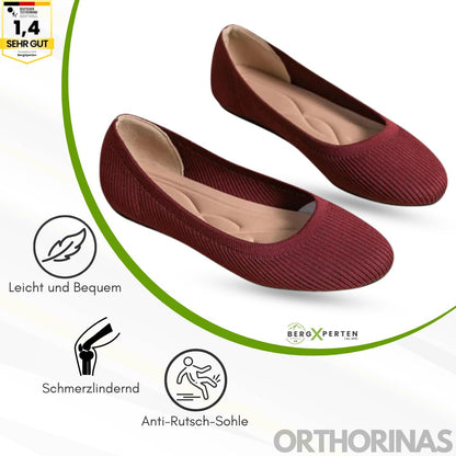 Orthorinas - ergonomische schmerzlindernde Ballerinas