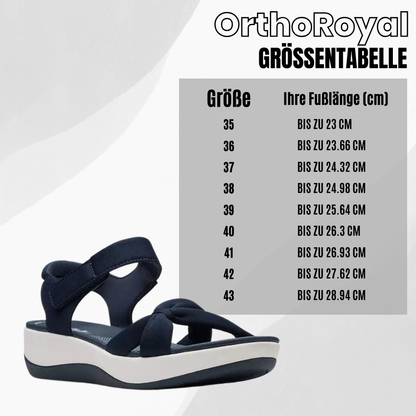 OrthoRoyal - ergonomische Schmerzlinderungs-Sandalen