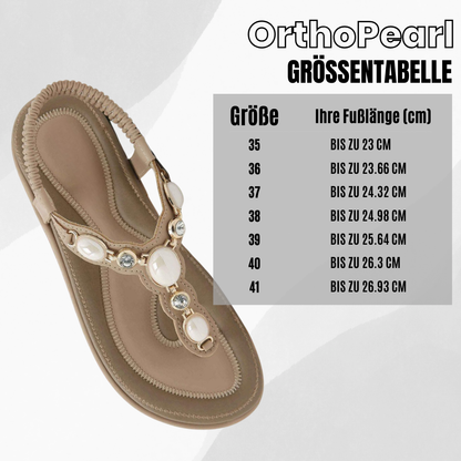 OrthoPearl - ergonomische schmerzlindernde Sandalen