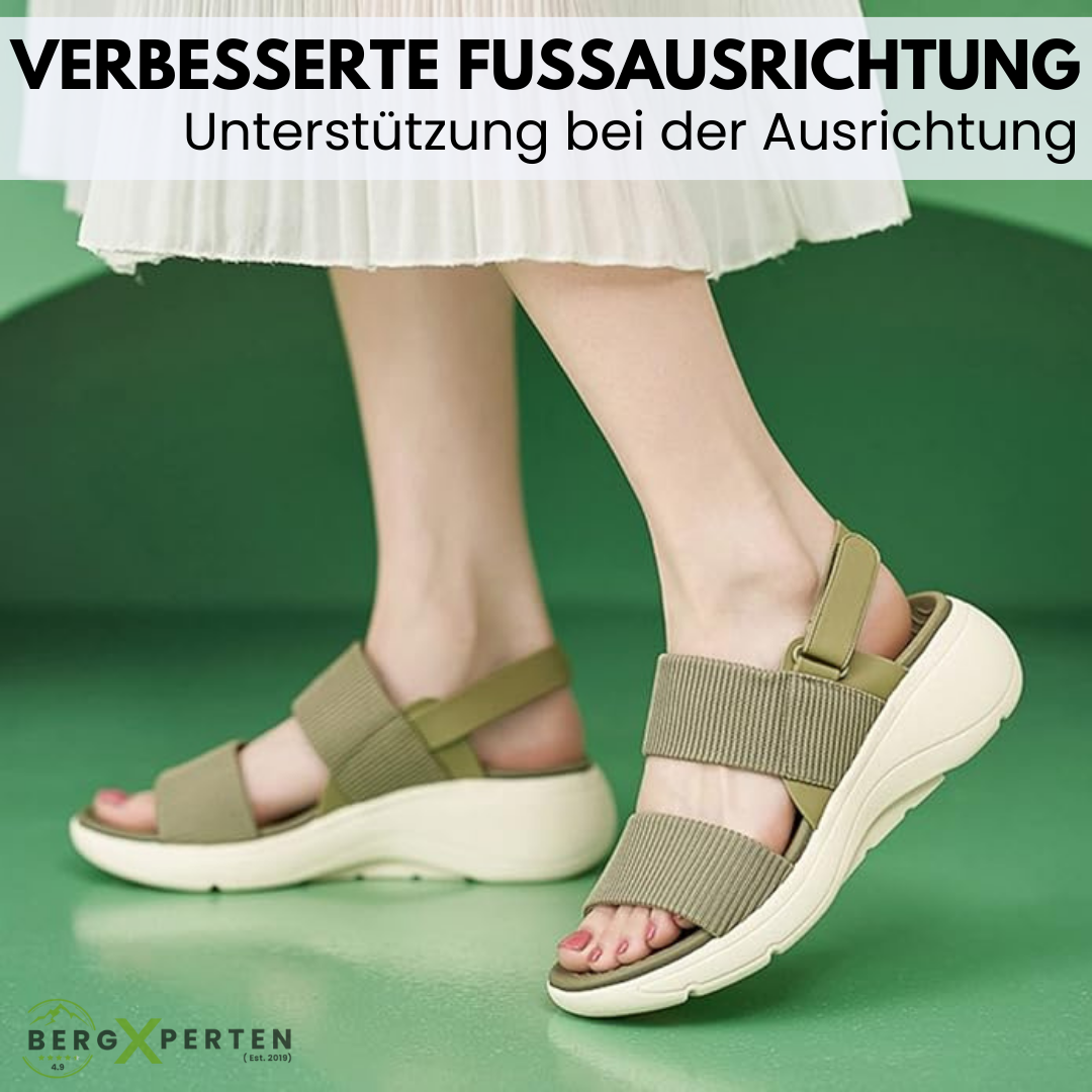 OrthoRina - Orthopädische Sandalen mit Fersenpolsterung für maximalen Tragekomfork