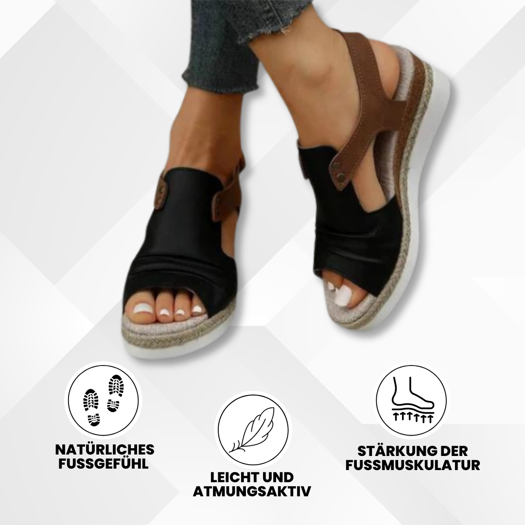 OrthoLuxe - ergonomische schmerzlindernde Sandalen für den Sommer