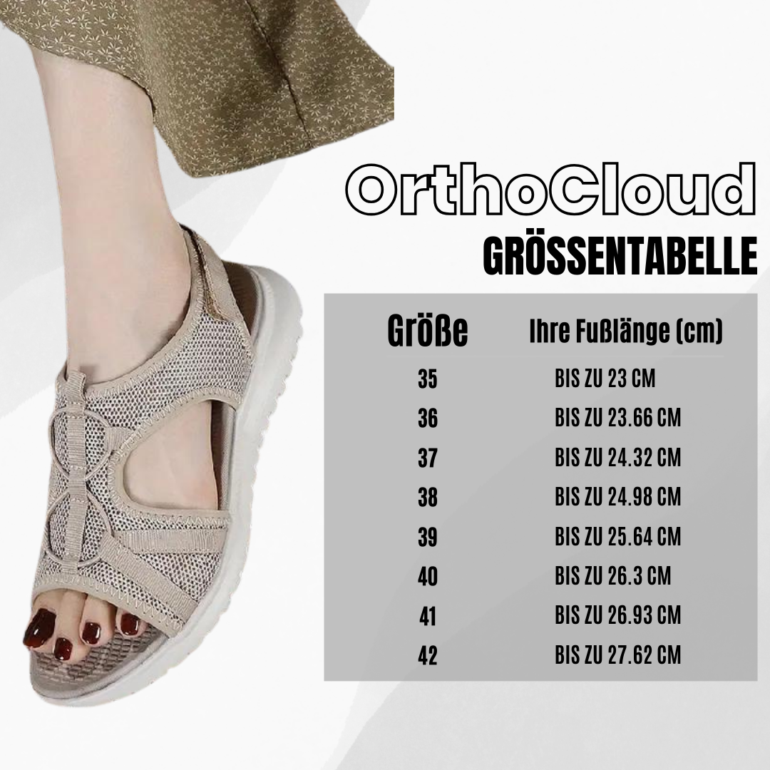 OrthoCloud - ergonomische Schmerzlinderungs-Sandalen