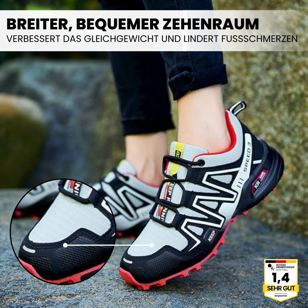 OrthoTrekking - ergonomische schmerzlindernde Trekking u.- Wanderschuhe