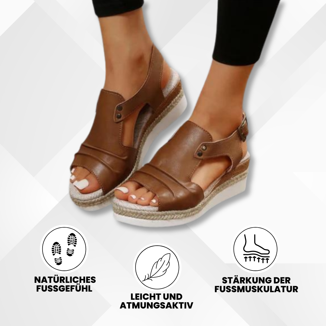 OrthoLuxe - ergonomische schmerzlindernde Sandalen für den Sommer