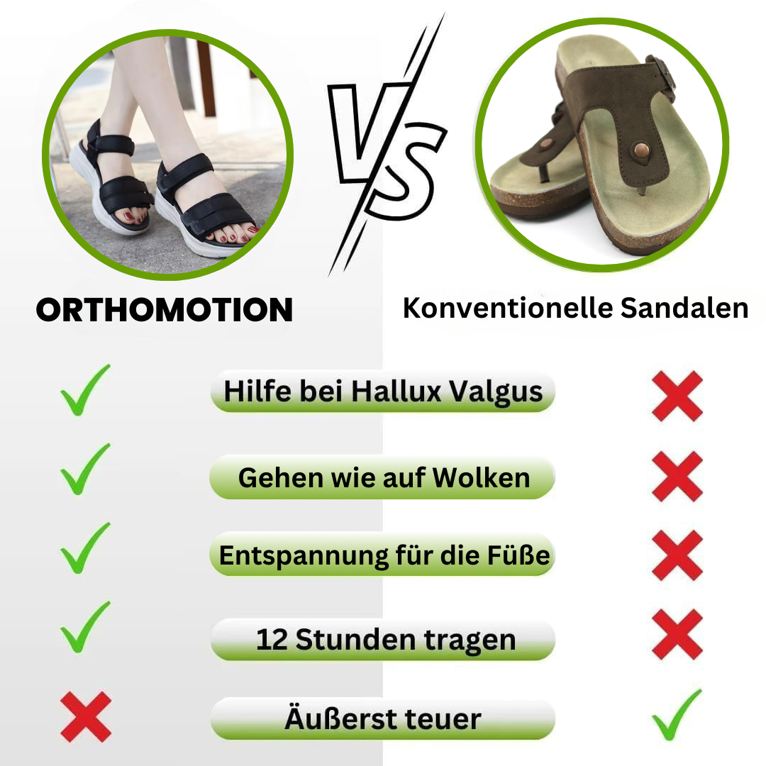 OrthoSport - sportliche Schmerzlinderungs-Sandalen