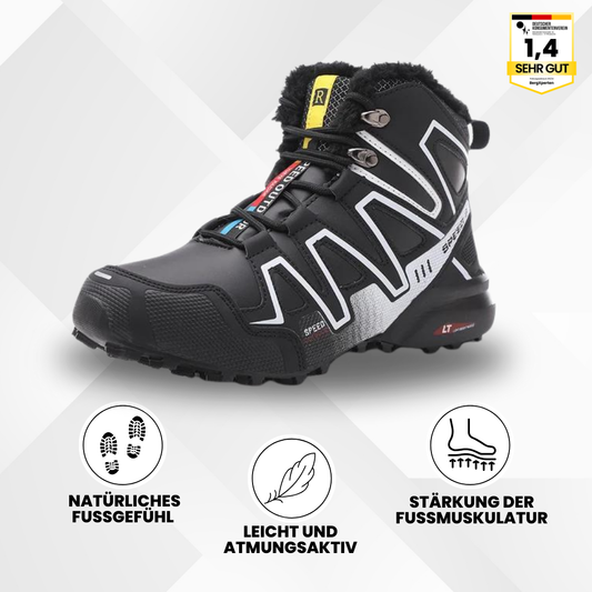 OrthoTrekking Pro - ergonomische schmerzlindernde Trekking u.-Wanderschuhe für Herbst und Winter