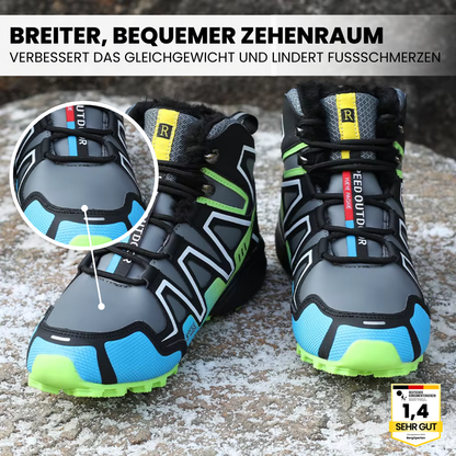 OrthoTrekking Pro - ergonomische schmerzlindernde Trekking u.-Wanderschuhe für Herbst und Winter