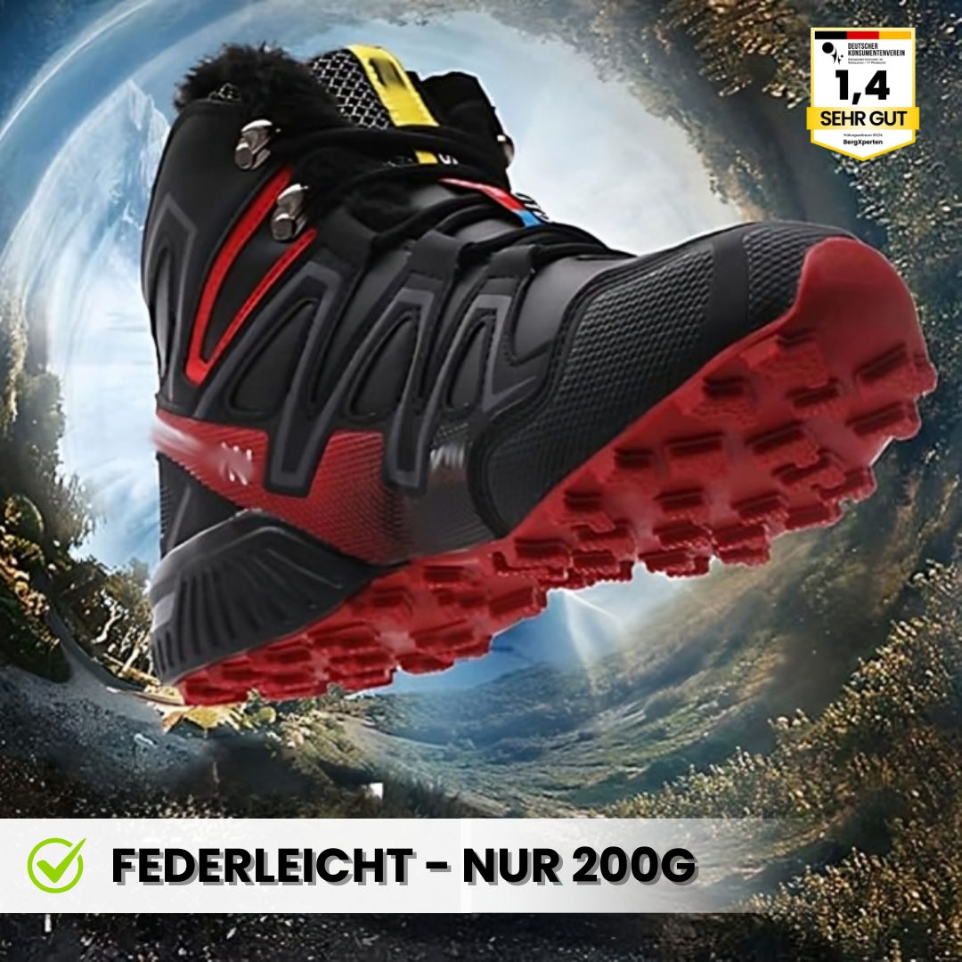 OrthoTrekking Pro - ergonomische schmerzlindernde Trekking u.-Wanderschuhe für Herbst und Winter