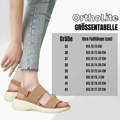 OrthoLite - ergonomische Schmerzlinderungs-Sandalen für maximalen Komfort