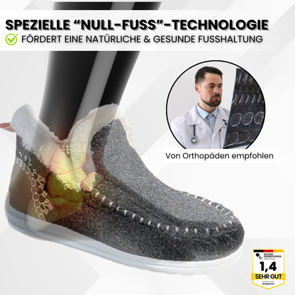 OrthoComfy - ergonomischer schmerzlindernder Komfortschuh - Plüschgefüttert