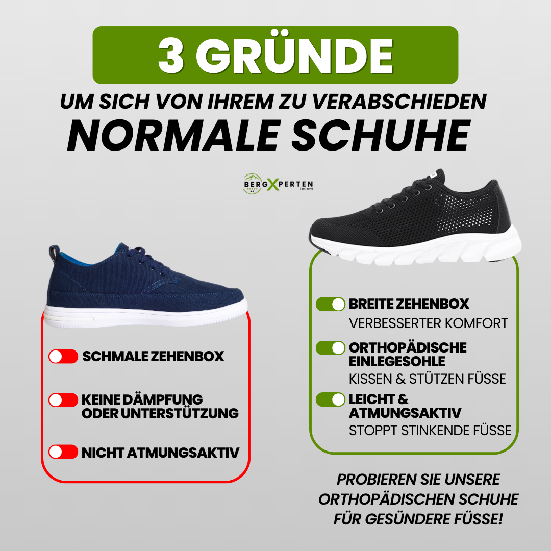 OrthoLight - ultraleichte Schmerzlinderungs-Schuhe für maximalen Komfort